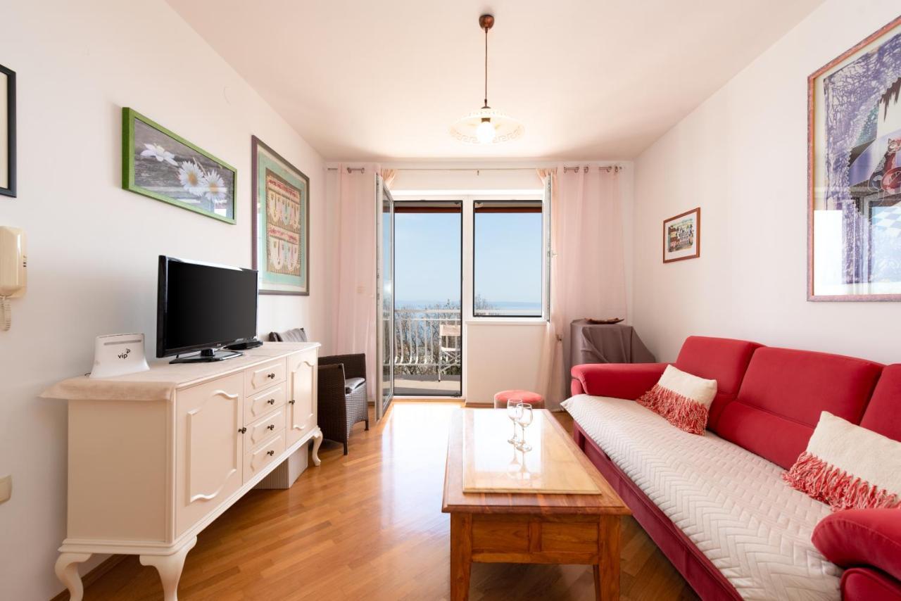 Cozy Apartment Bosnjak Near Opatija, With Sea View Terrace, Air Condition, Free Private Parking Ičići Exteriér fotografie